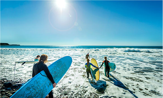 Surfers