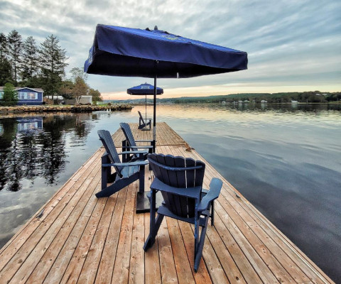 beautiful view on the lahave river